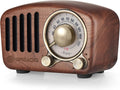 Altavoz Bluetooth retro Greadio, altavoz de radio vintage de madera...