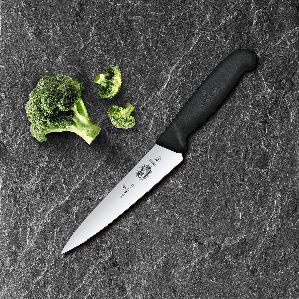 Cuchillo de chef Victorinox, cuchillo pequeño de 5 pulgadas con man...
