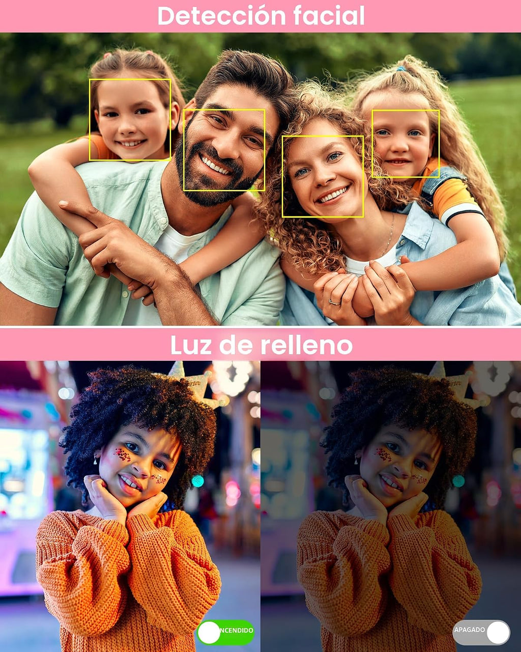 Cámara digital, última cámara digital FHD 1080P para adolescentes c...