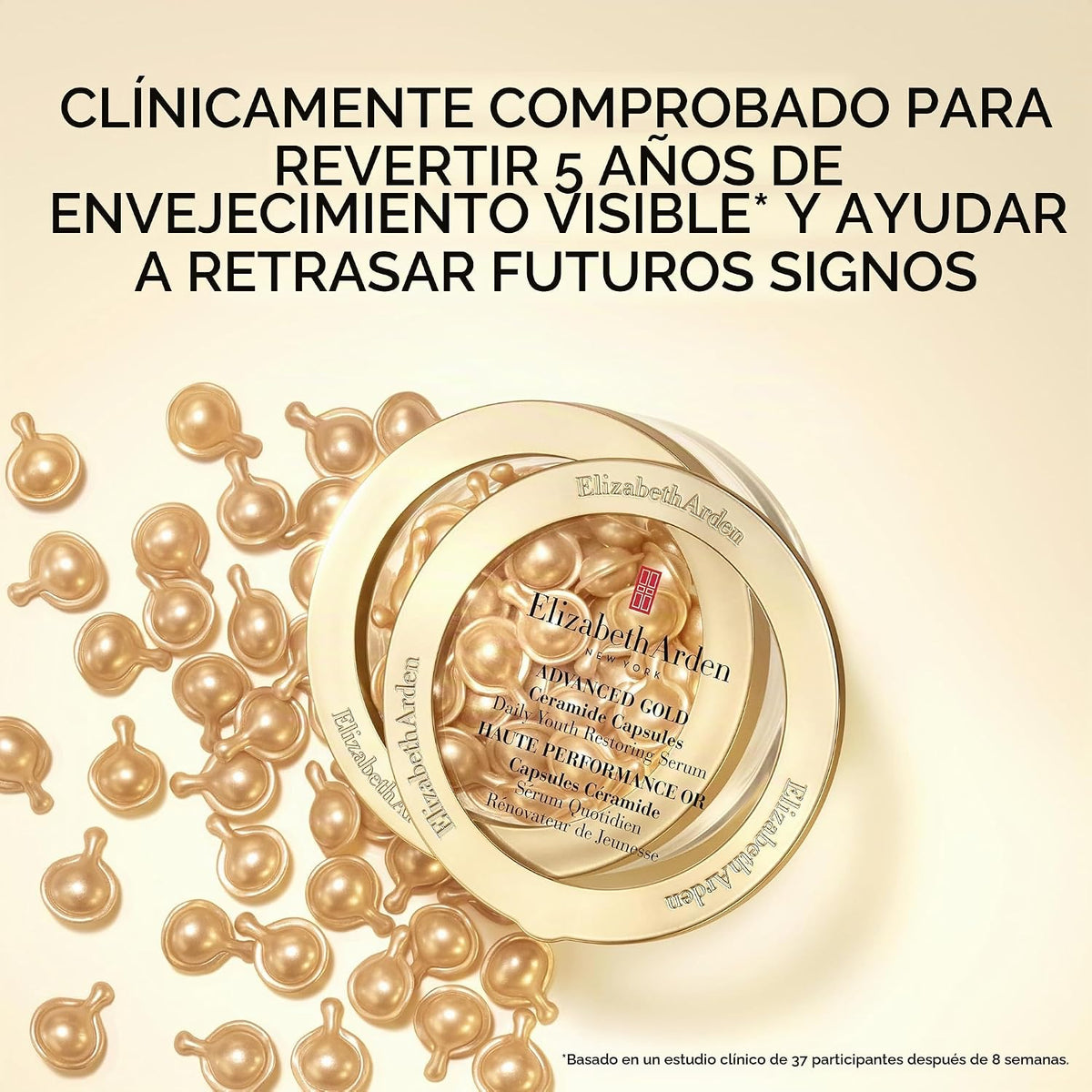 Elizabeth Arden Suero restaurador diario de la juventud de las cáps...