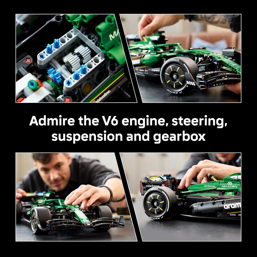 LEGO Technic Aston Martin Aramco AMR25 F1 Car - Juego de construcci...