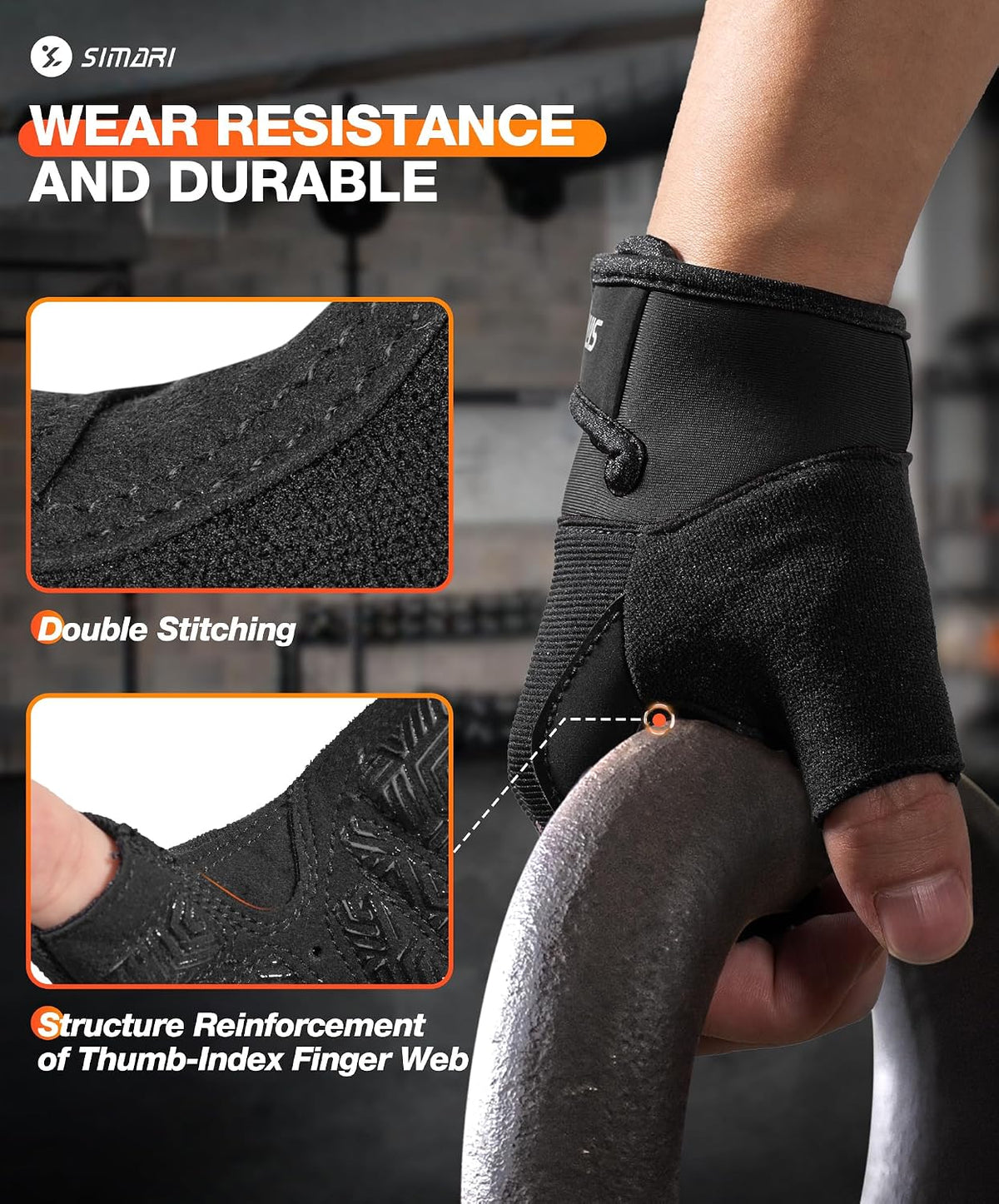 SIMARI Guantes transpirables de entrenamiento para hombres y mujere...