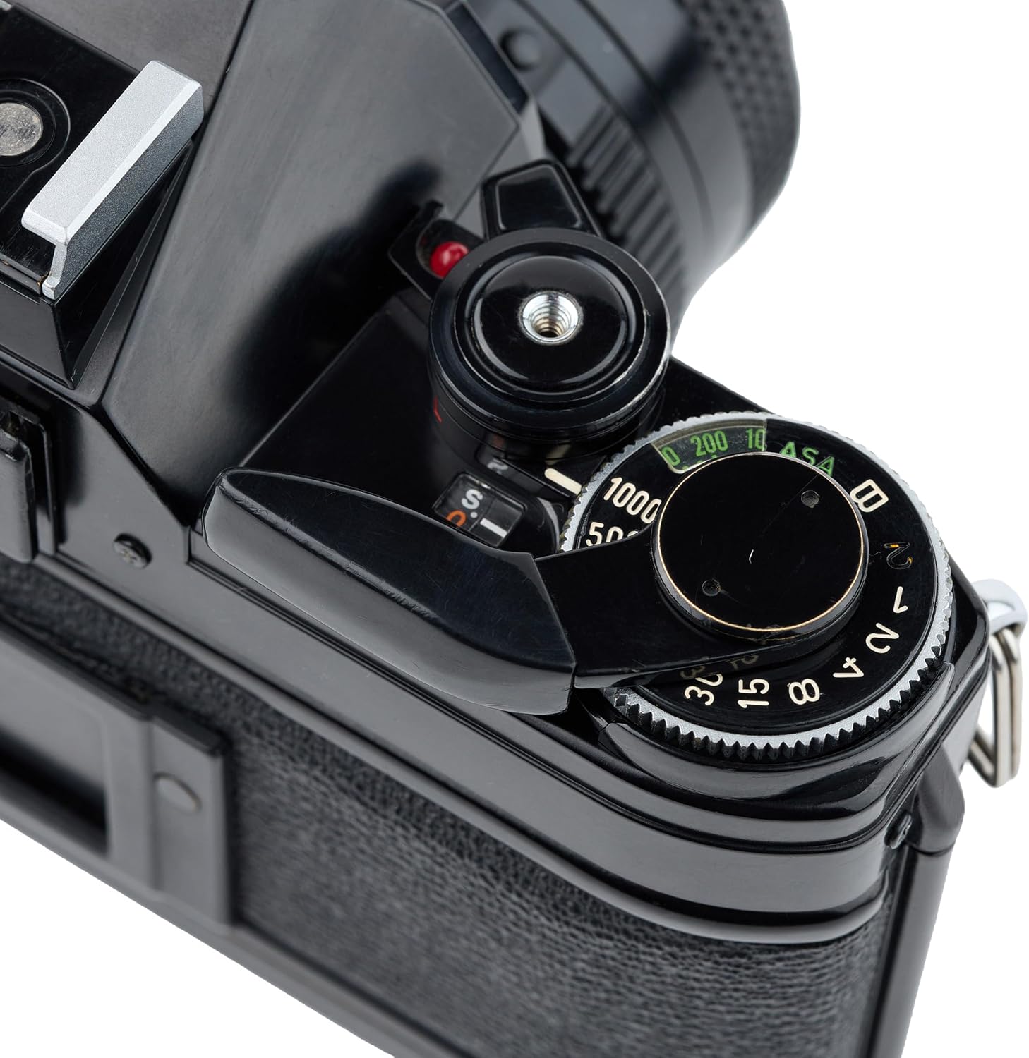 Cámara de película Canon AE-1 35 mm SRL con enfoque manual (negra)...