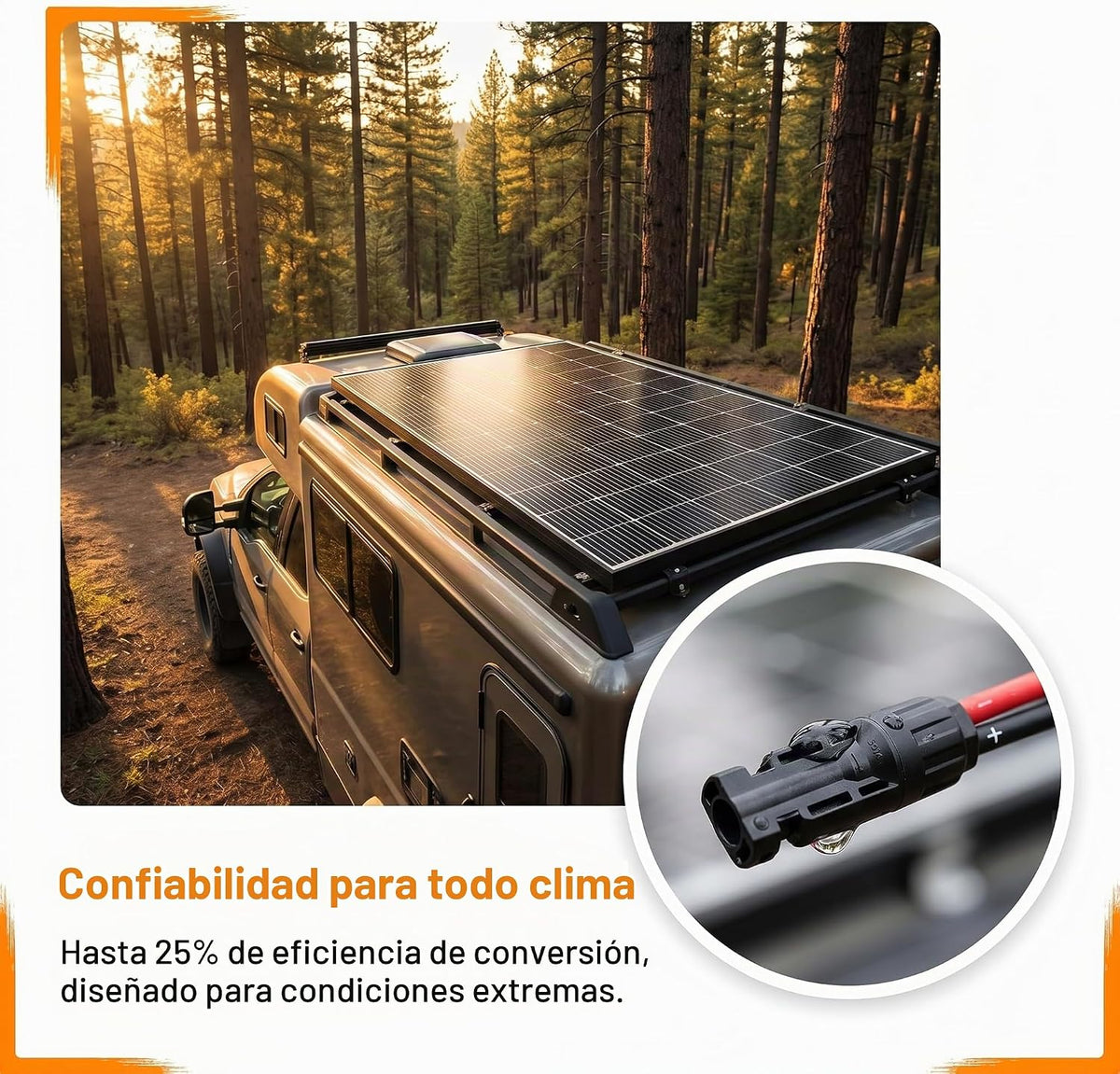 Xilanseek Panel solar bifacial de 400 W, panel solar monocristalino...