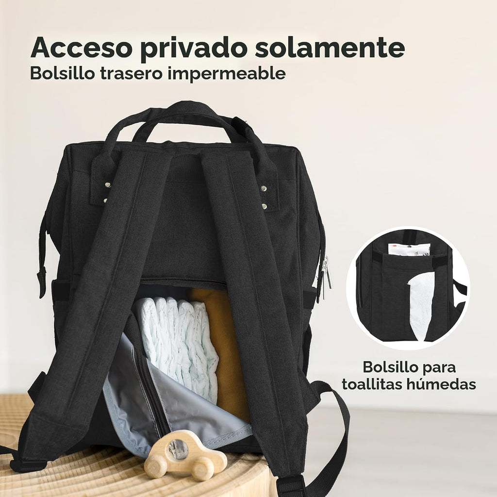 KeaBabies Mochila para pañales de bebé, bolsa de bebé para niños, n...