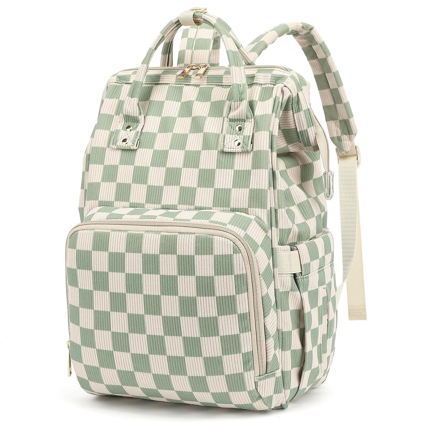 Mochila para pañales de bebé Dezcrab para mamá, bolsa de pañales de...
