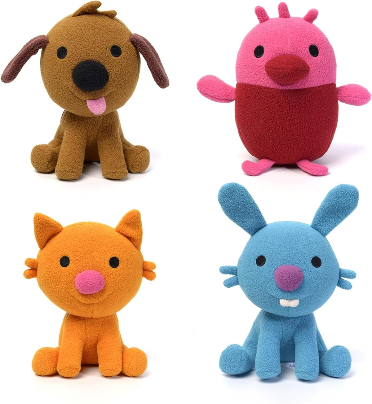 Paquete de regalo de peluche Sago Mini, 4 animales de peluche con c...