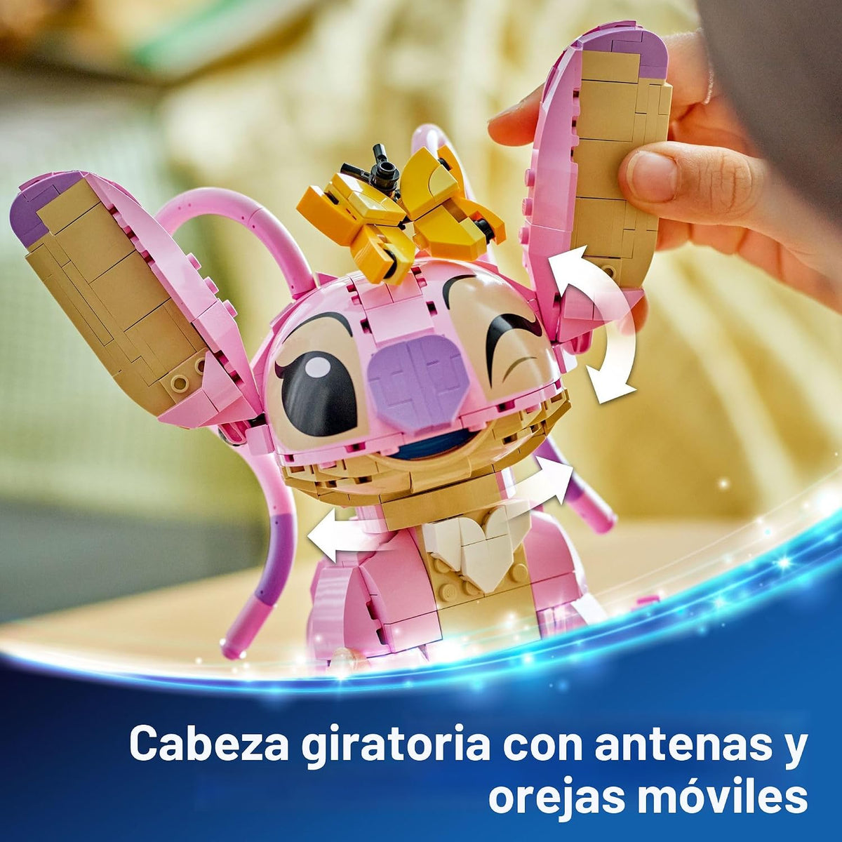 LEGO Disney Angel Lilo &amp; Stitch Juguete para niños, decoración...