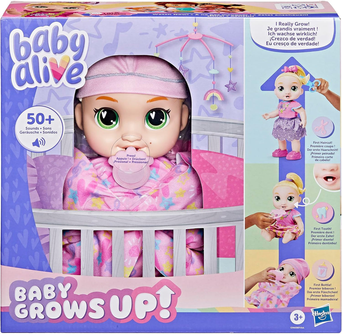 Baby Alive Baby Grows Up, LaLa GooGoo, Milestones y el primer dient...