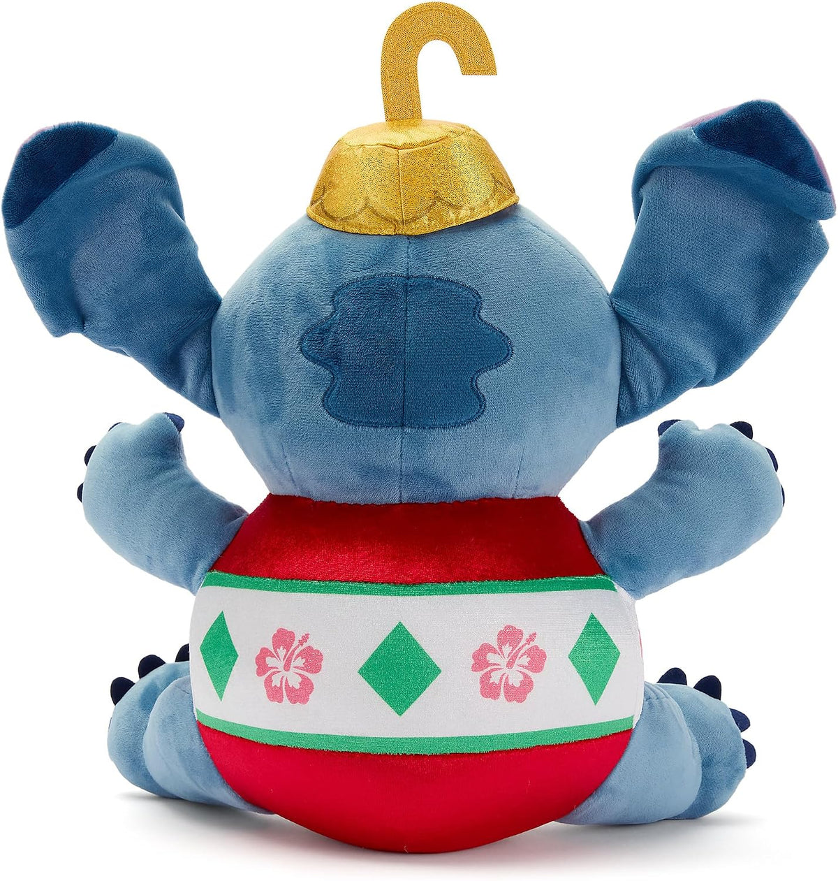 Peluche oficial de Stitch de Disney Store para las fiestas navideña...