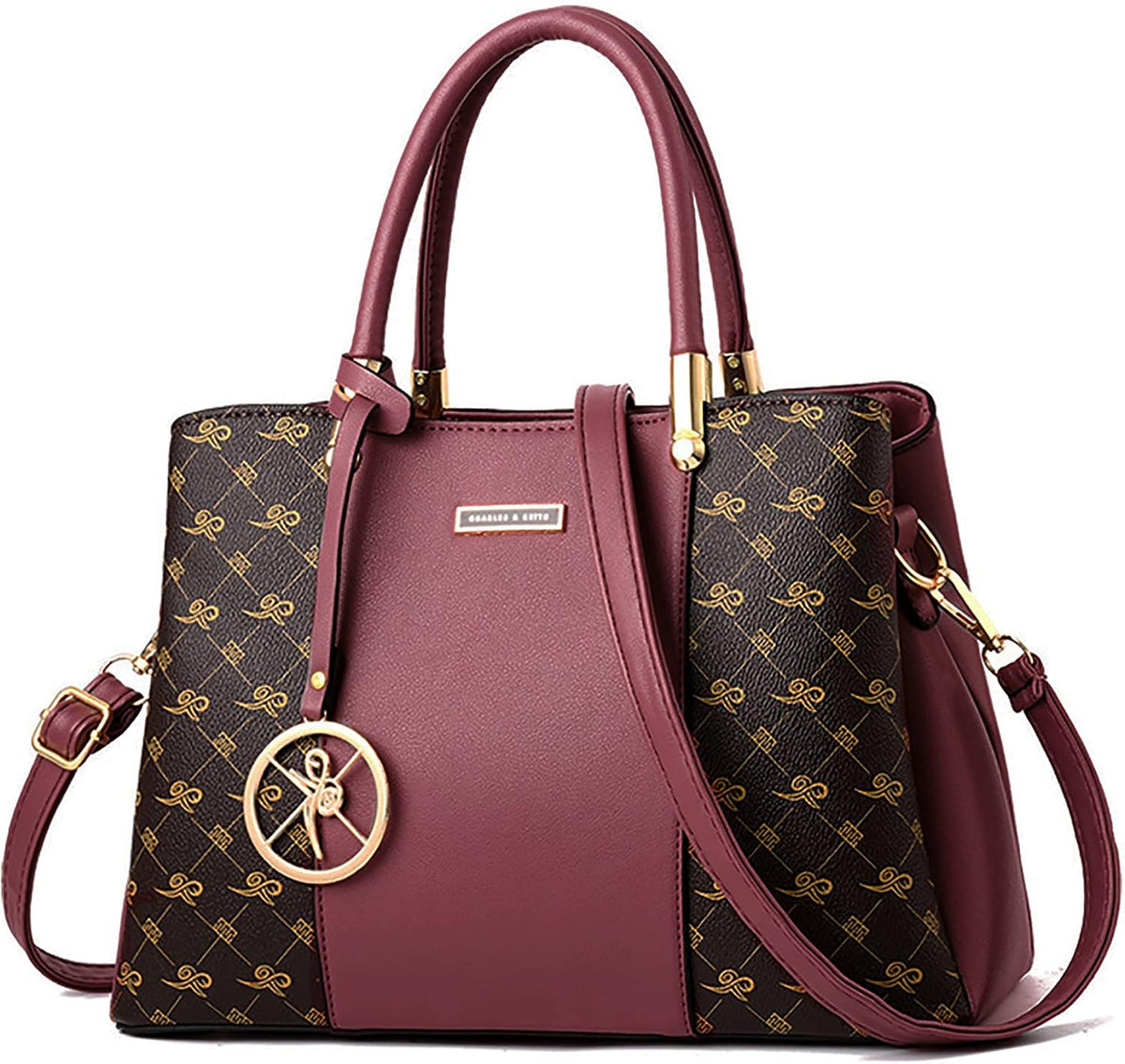 KURGOOL Bolsos y bolsos de mano para mujer, bolso de hombro con asa...