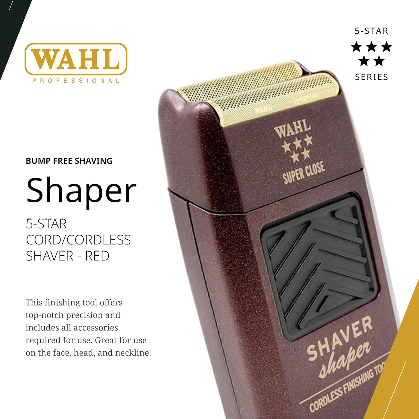 Wahl Professional Serie de 5 Estrellas Afeitadora\/Modeladora, Herr...