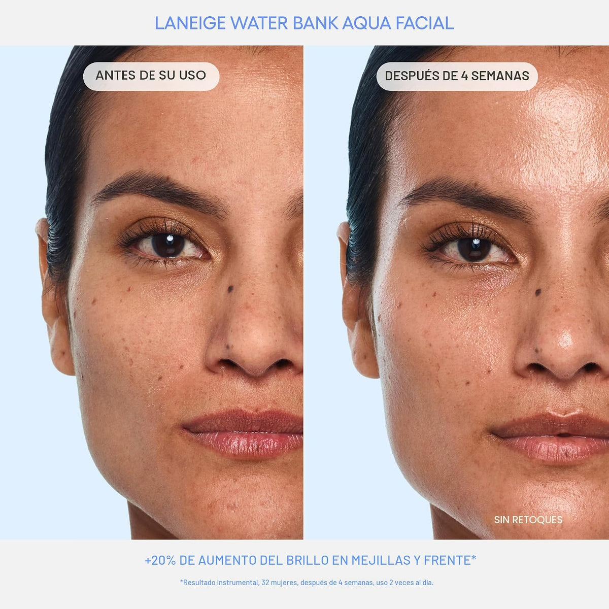 LANEIGE Water Bank Aqua Facial Serum | K-Beauty Suero Hidratante |...