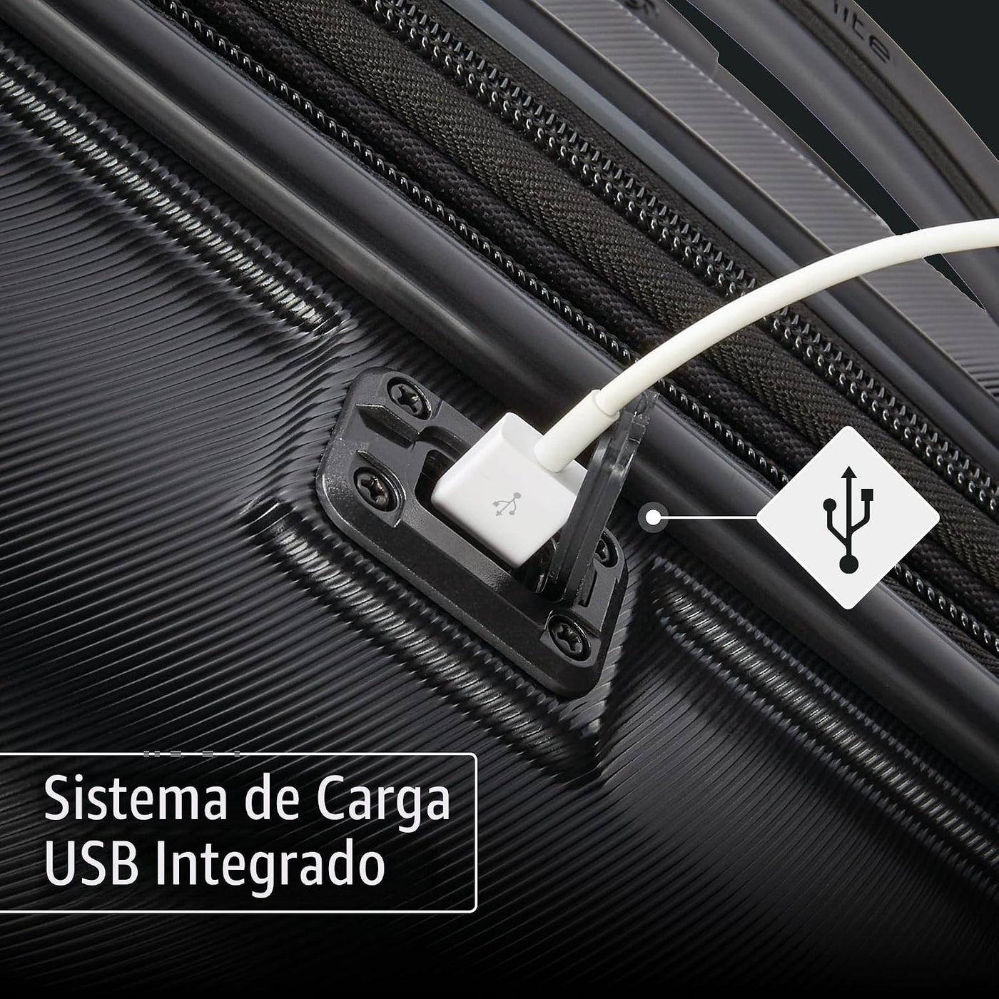 Samsonite Omni 2 - Equipaje rígido extensible con ruedas giratorias...