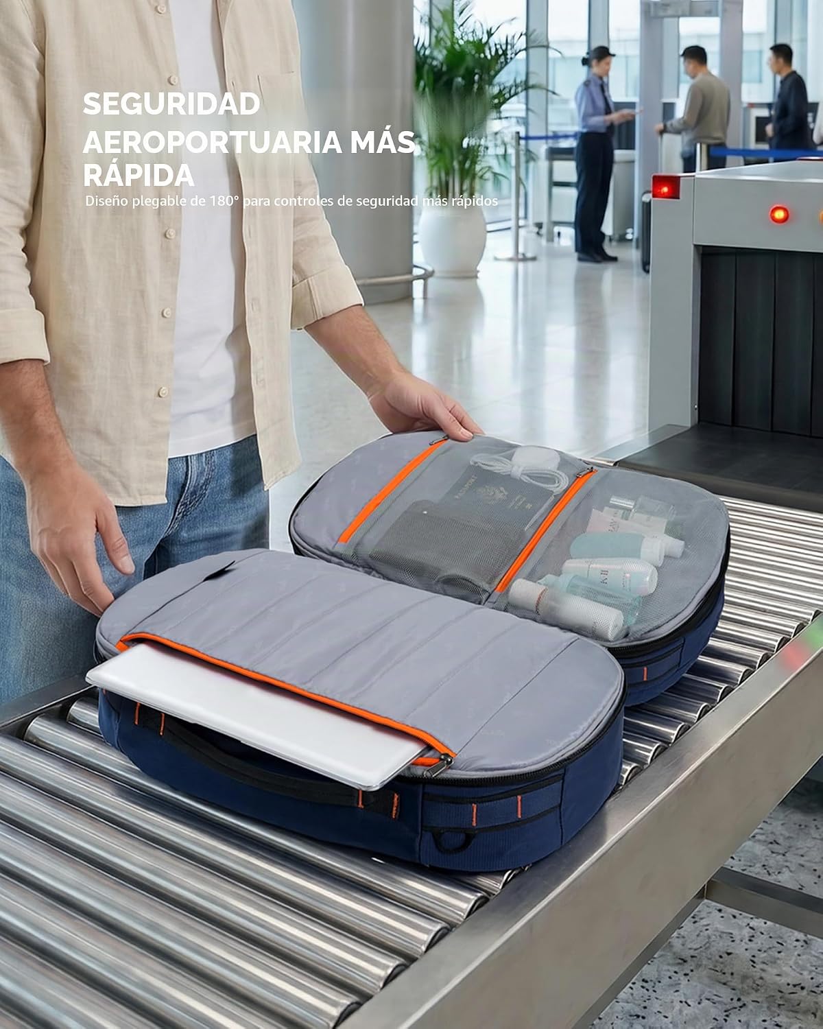 Tolaccea Mochila de Viaje para Laptop, Mochila de Mano para Hombres...