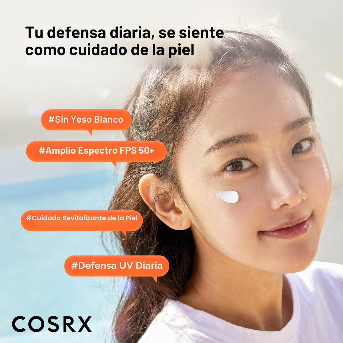 COSRX Paquete de 2 protectores solares de vitamina E, protector sol...