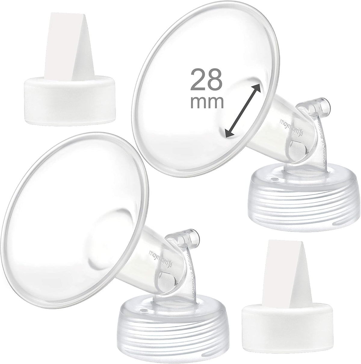 Maymom Válvula de pico de pato de brida de 28 mm compatible con Spe...