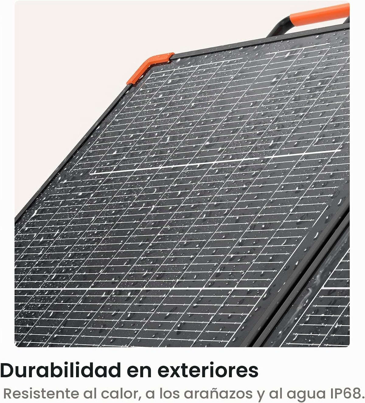 ZOUPW Panel solar portátil bifacial de 110 W, tipo N 16BB 25% carga...