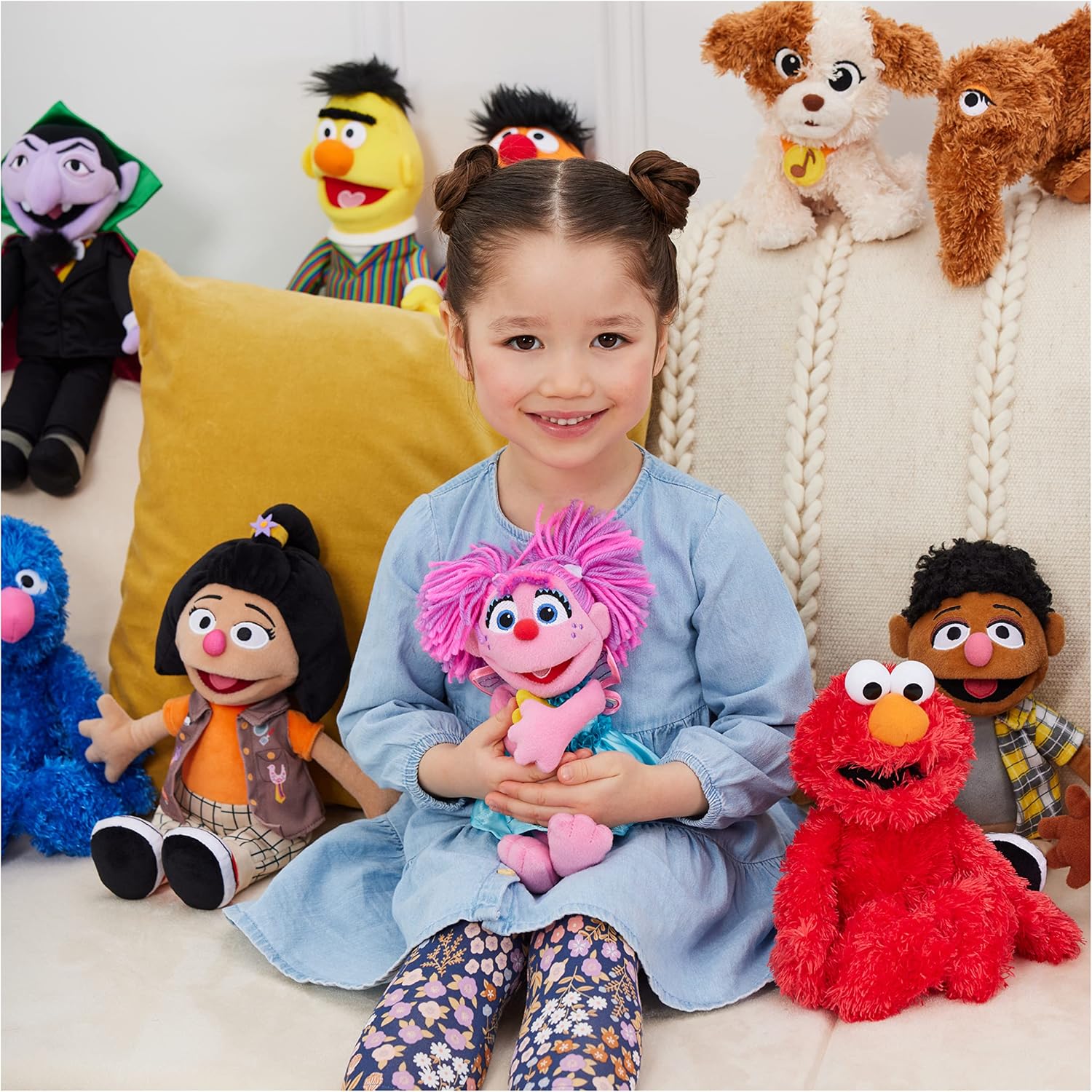 GUND Sesame Street - Peluche oficial de Elmo Muppet de primera cali...