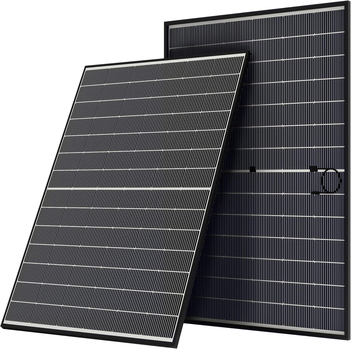 Xilanseek Panel solar bifacial de 400 W, panel solar monocristalino...