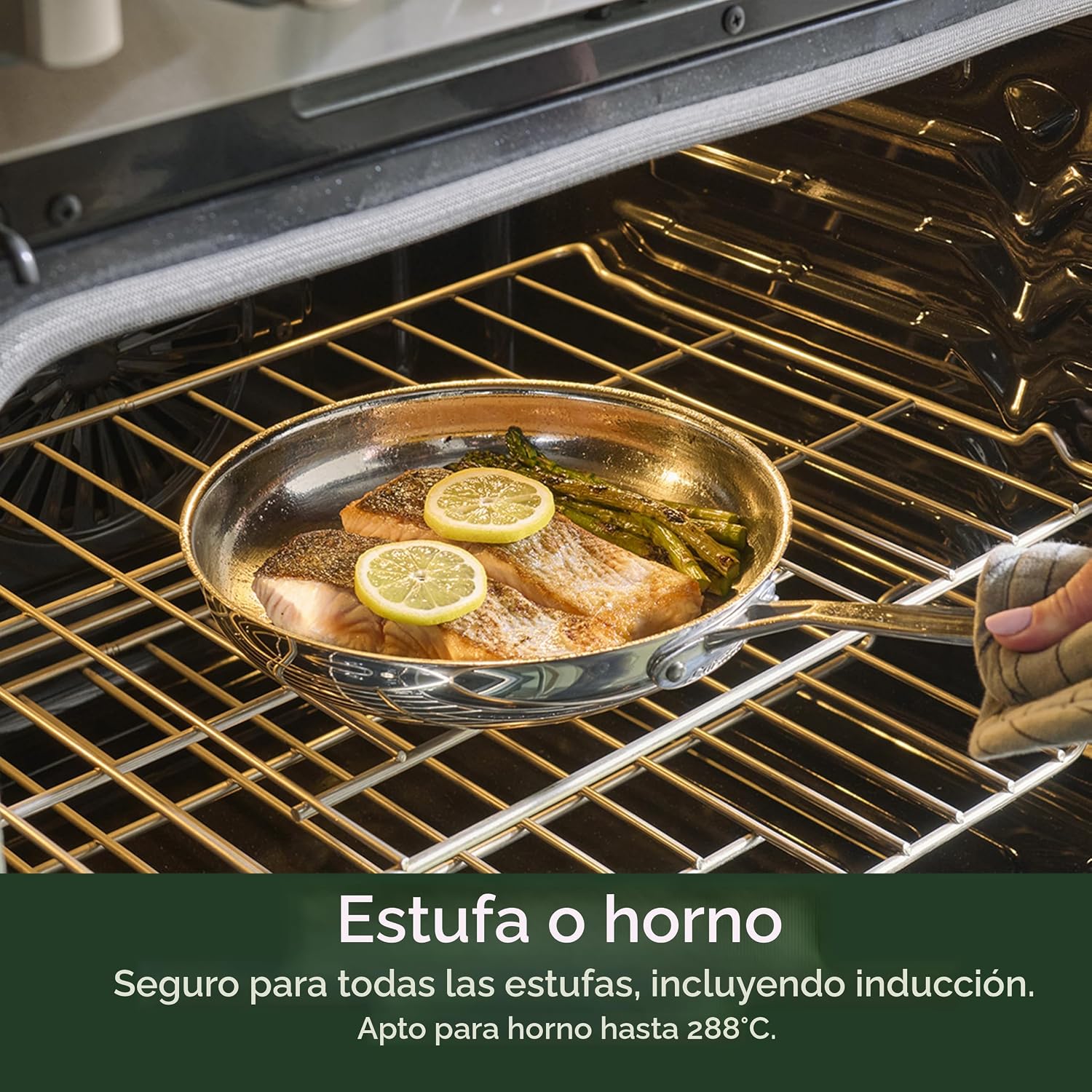 Cuisinart 77-11G Juego de 11 Piezas de Acero Inoxidable Colección d...