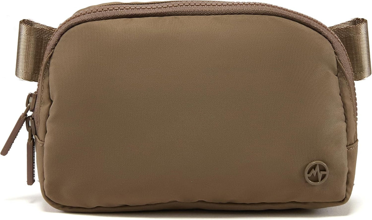 Pander Riñonera con Cremallera Bidireccional de Nylon Bolsa de Cint...