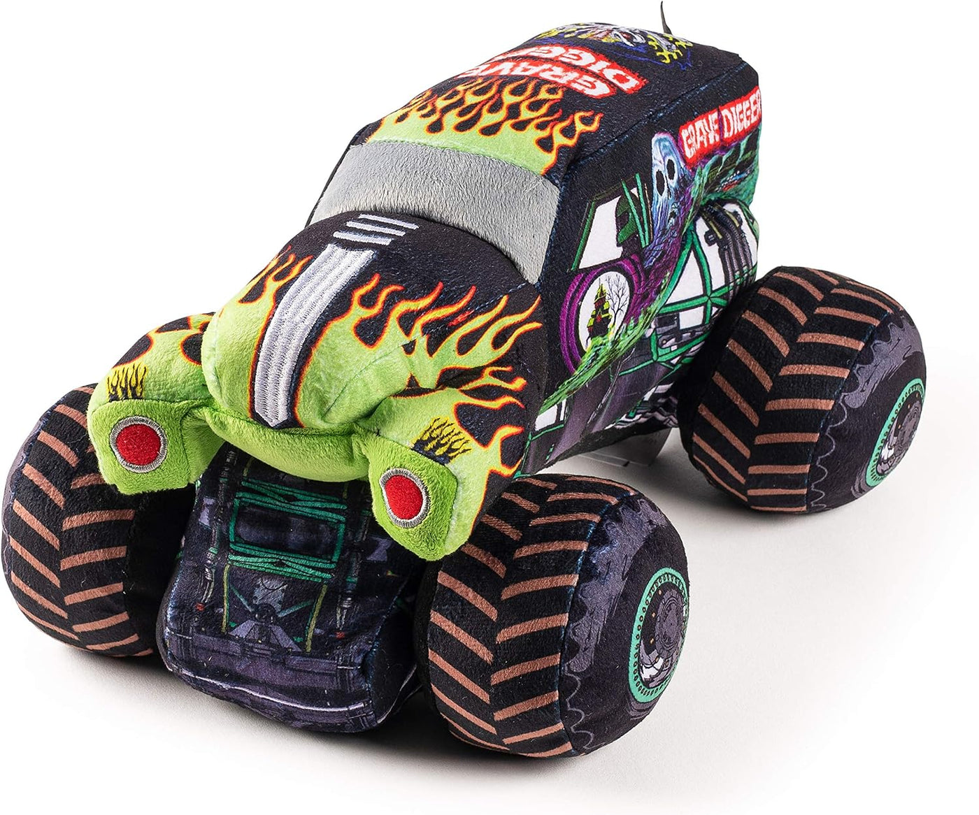 Jay Franco Monster Jam Grave Digger - Almohada de peluche de microf...