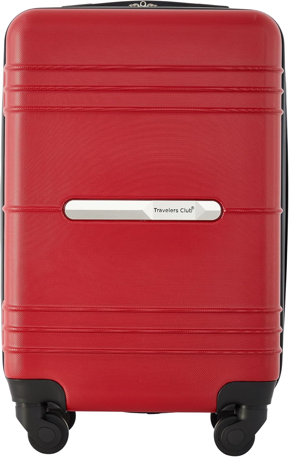 Travelers Club Equipaje de mano Richmond Spinner de 22", Rojo,...