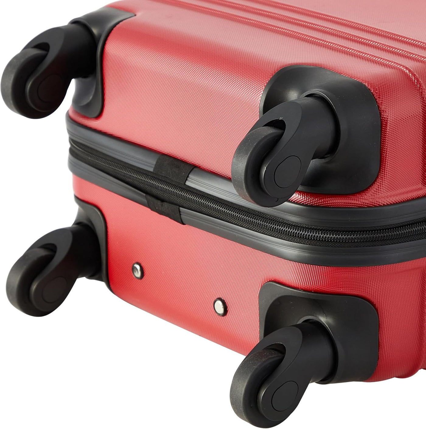 Travelers Club Equipaje de mano Richmond Spinner de 22", Rojo,...