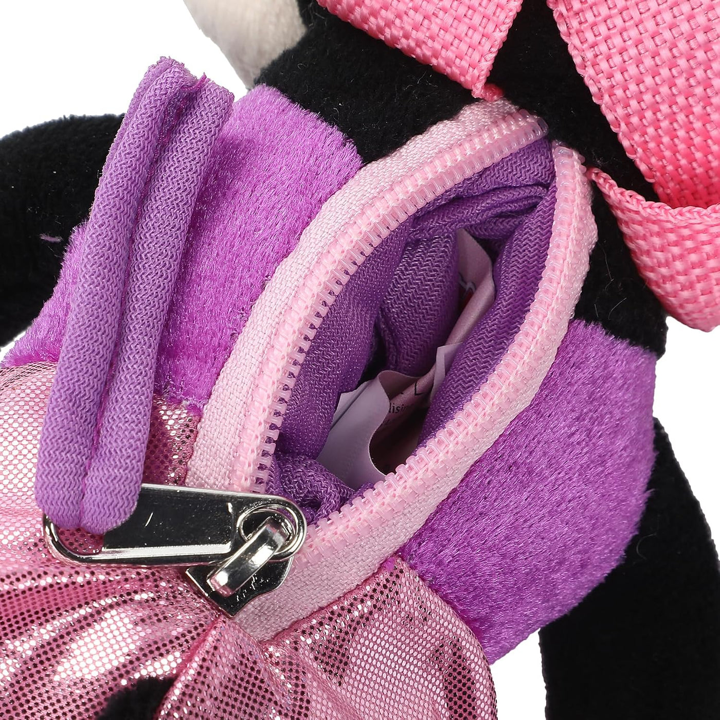 Disney Minnie Mouse - Mochila de peluche de Mickey y 10"