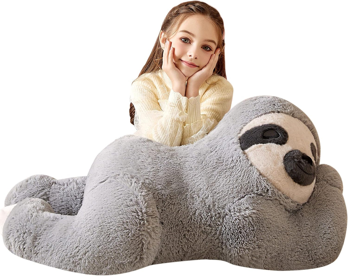 Tumyay Peluche de perezoso gigante de peluche suave, juguetes grand...