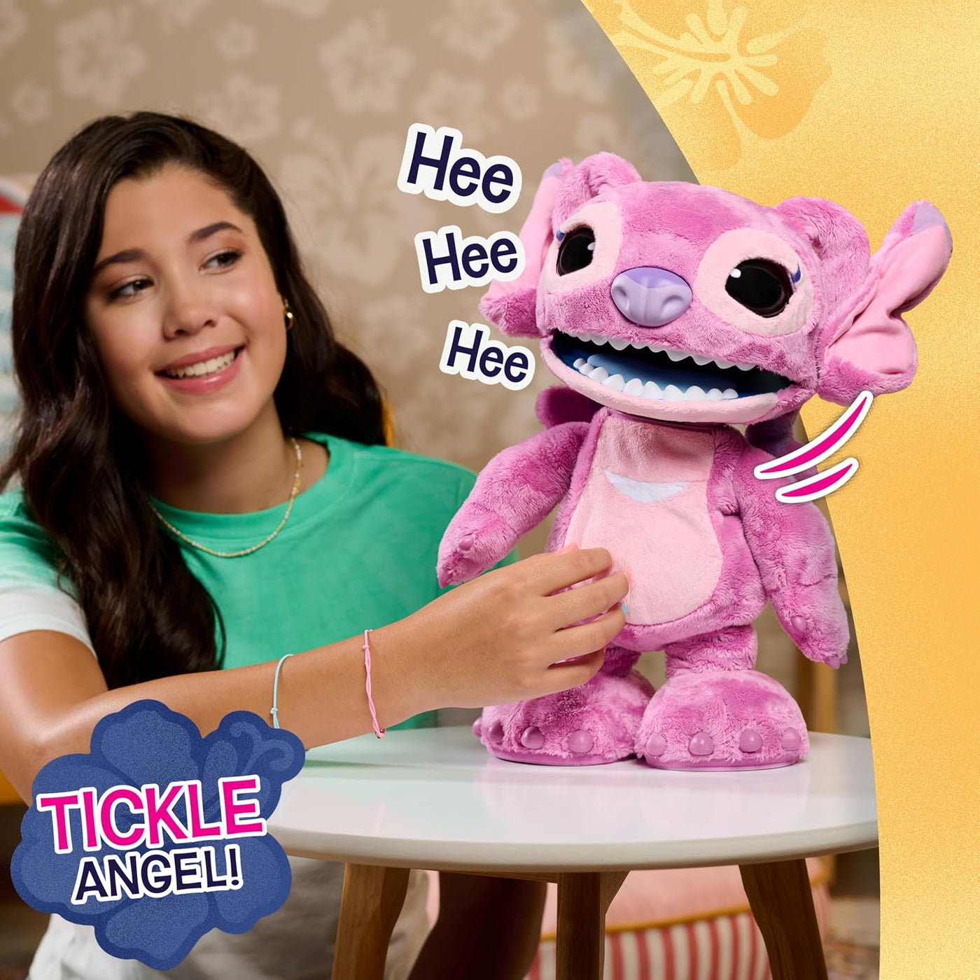 Disney Stitch Ultimate Angel - Juguete interactivo de peluche, más...