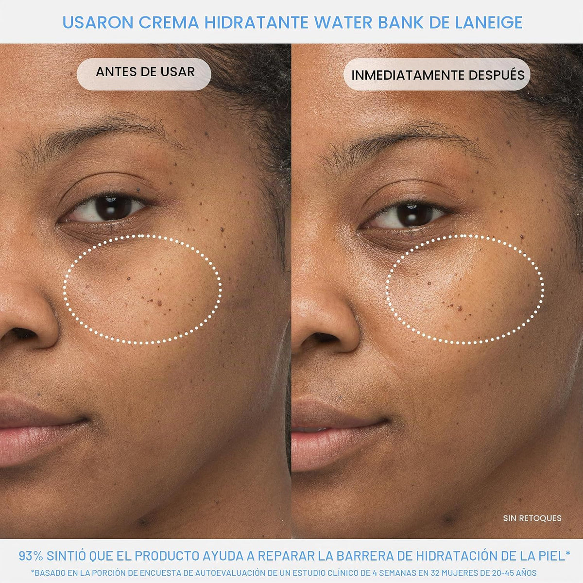 LANEIGE Crema Hidratante Water Bank Azul con Ácido Hialurónico: Cre...
