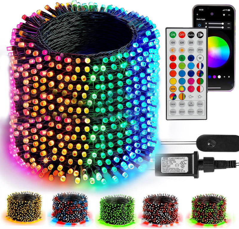 TW SHINE - Luces de Navidad inteligentes que cambian de color para...