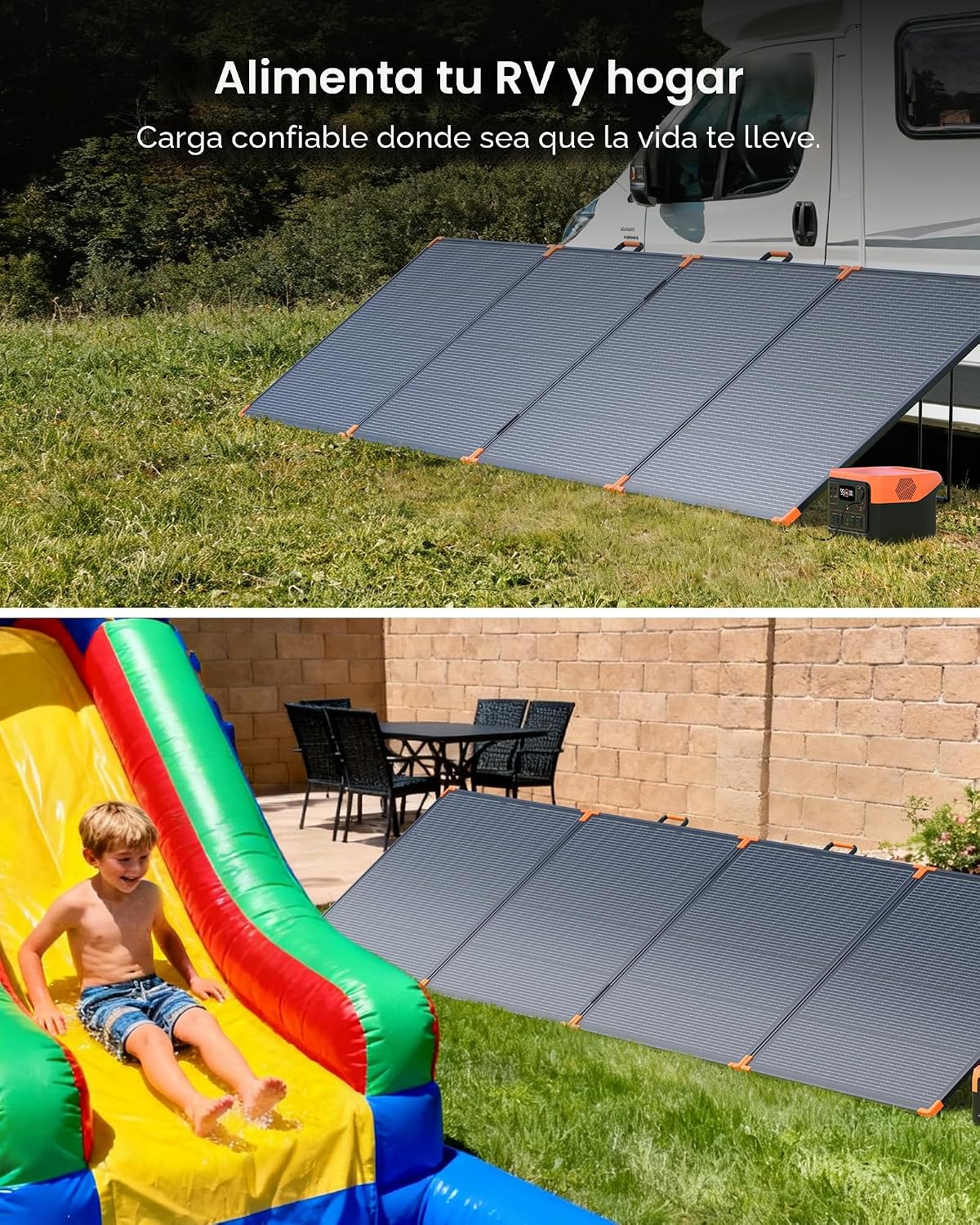 ZOUPW 480W biacial panel solar portátil tipo N 16BB para la central...