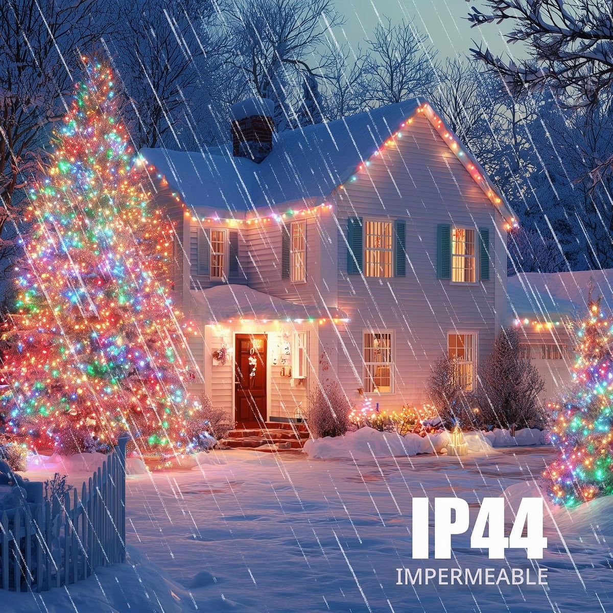 TW SHINE Luces navideñas que cambian de color, 328 pies, 1000 LED,...