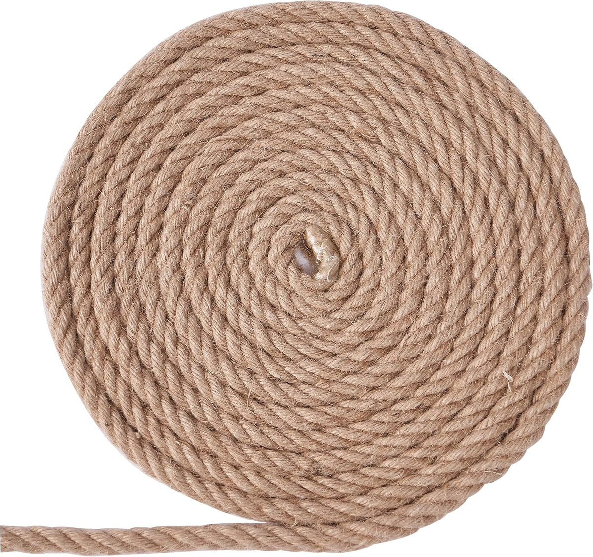 Cuerda de yute de 1\/2 pulgada x 100 pies, cuerda de cáñamo natural...