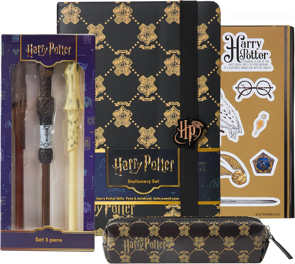 Get Trend Harry Potter - Juego de papelería para niñas, 4 piezas |...