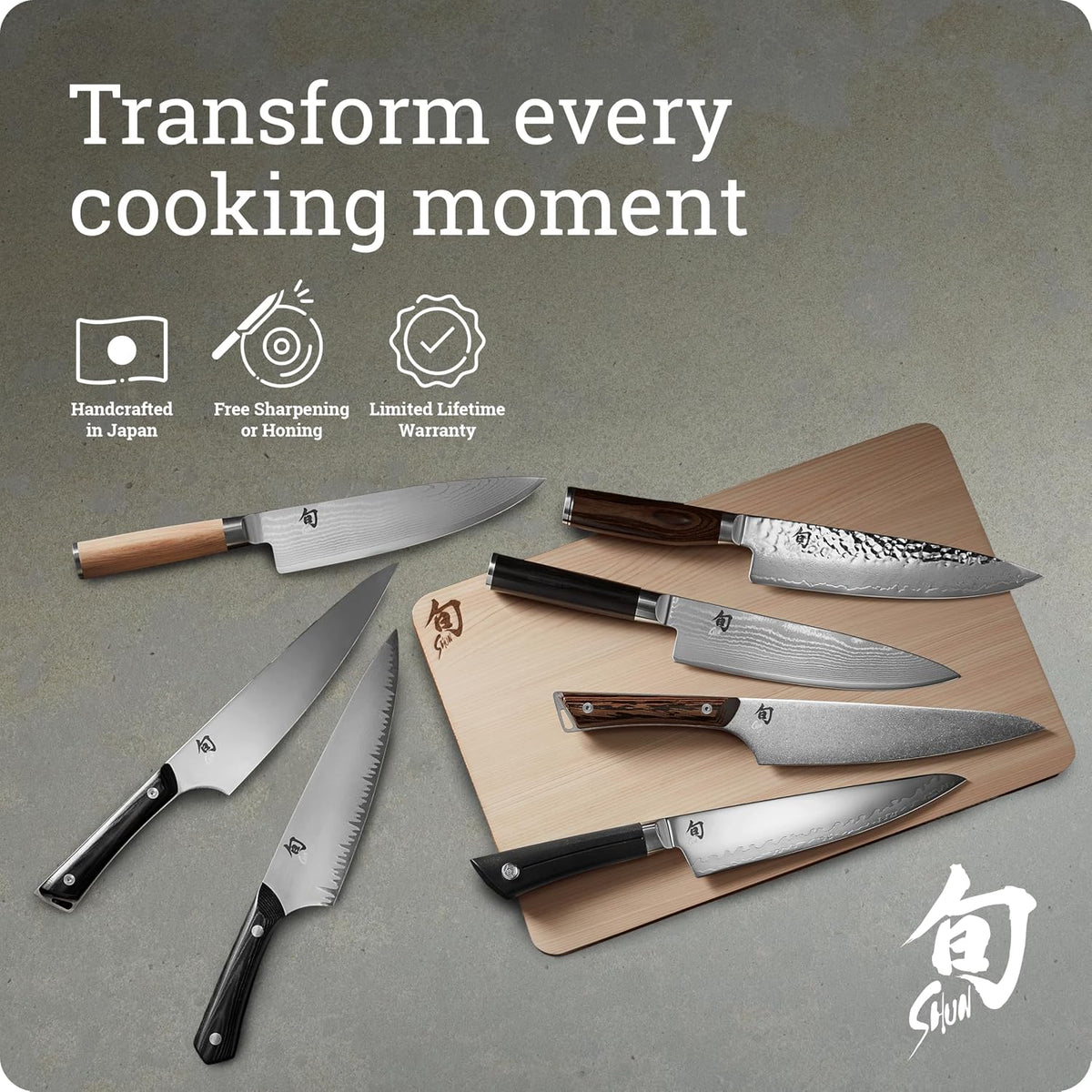 Shun Classic Blonde Cuchillo de Chef de 6", Cuchillo de Cocina...