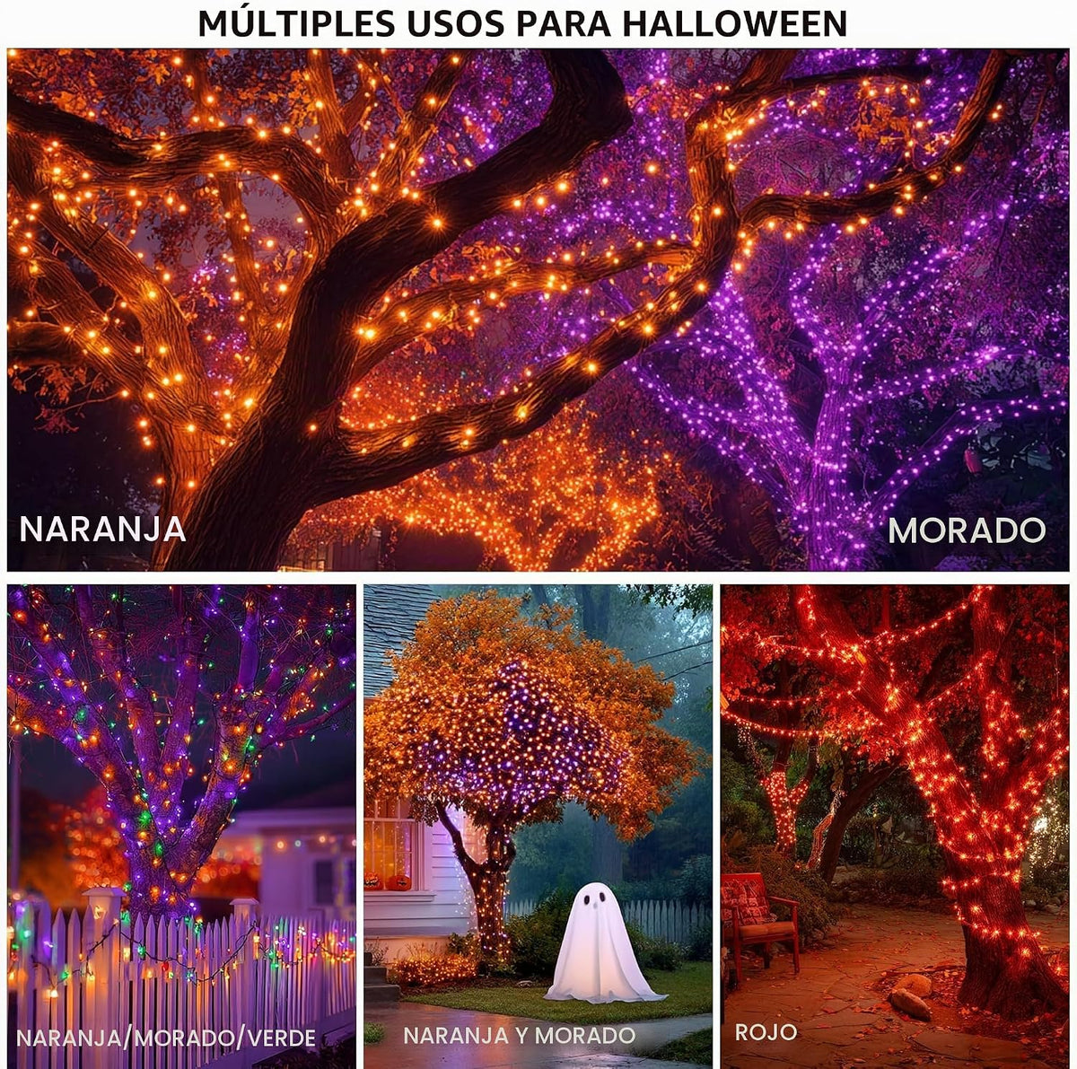 TW SHINE - Luces de Navidad inteligentes que cambian de color para...