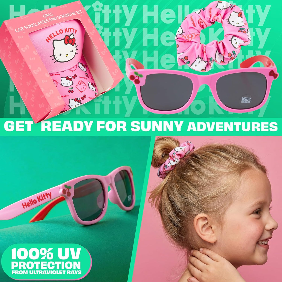 Get Trend Hello Kitty | Barbie | Squishmallows - Gorra de béisbol p...