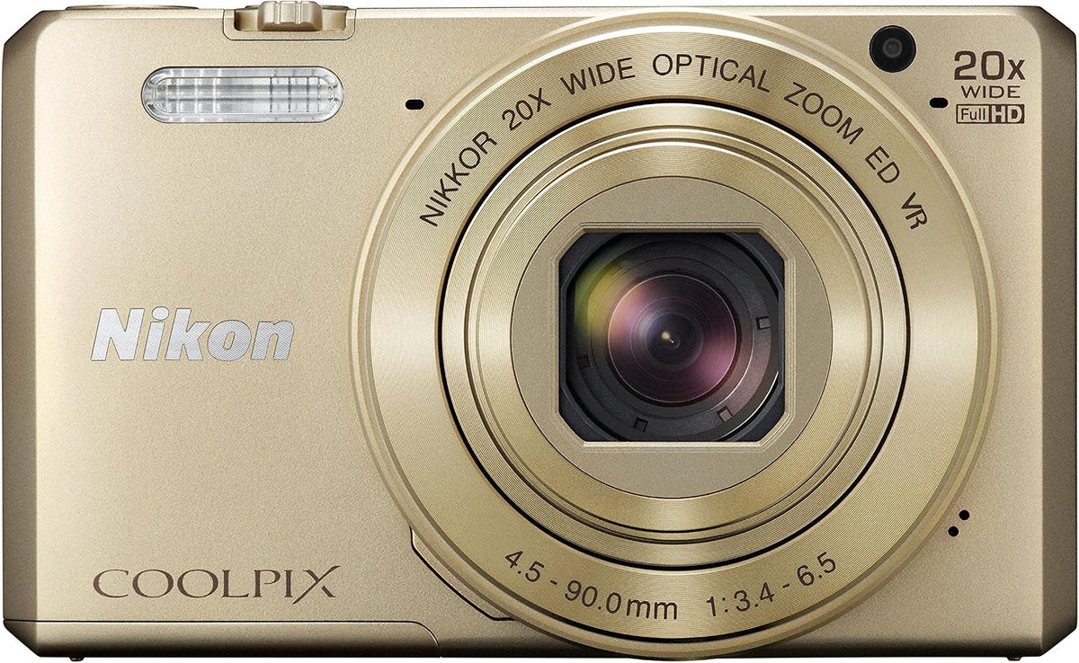 Nikon COOLPIX S7000 Cámara digital (dorado) - Versión internacional...