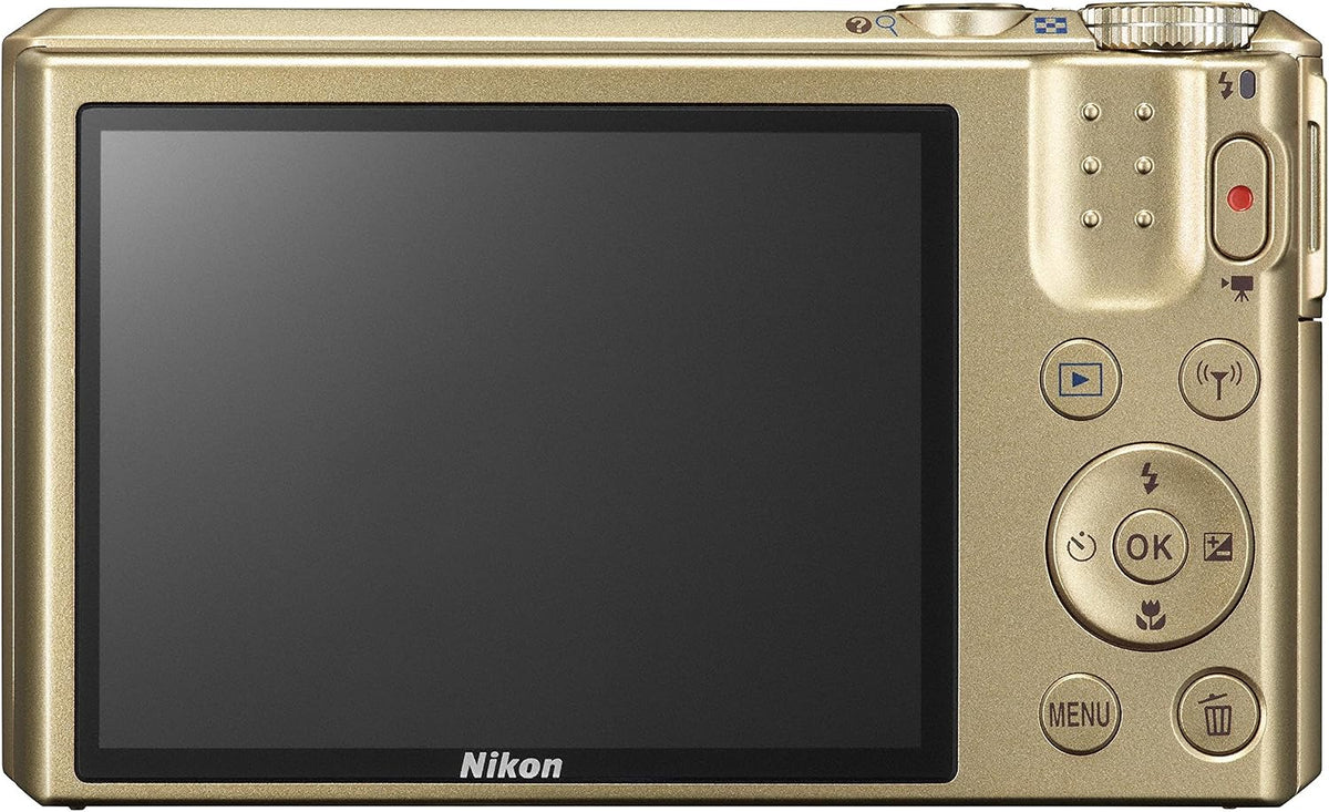 Nikon COOLPIX S7000 Cámara digital (dorado) - Versión internacional...