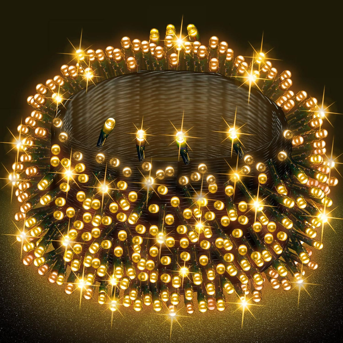 Dazzle Bright - Guirnalda de luces navideñas, 164 pies, 2000 LED, i...