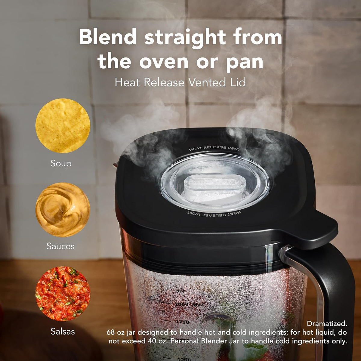 KitchenAid Pure Power - Licuadora con 2 frascos de mezcla personale...