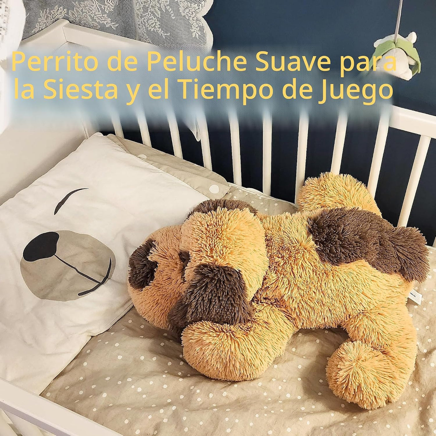 WEIGEDU Floppy Perro Cachorro de Peluche, Juguete de Peluche Abraza...