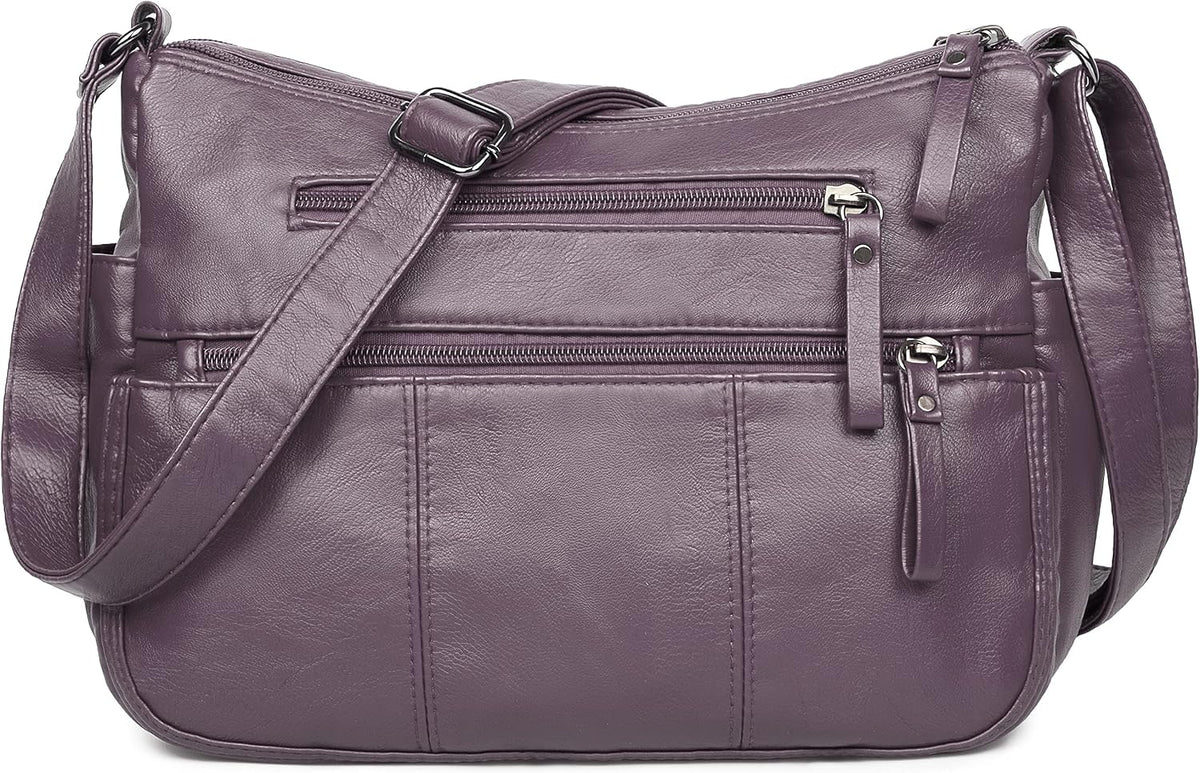 Bolsos VOLGANIK ROCK para mujer de piel sintética suave, bolso de h...