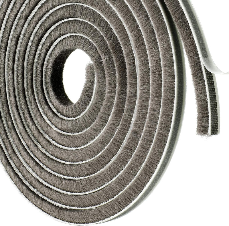 Jetec 2 unidades autoadhesivas de pelotaje gris | 3\/8 x 3\/8 pulga...