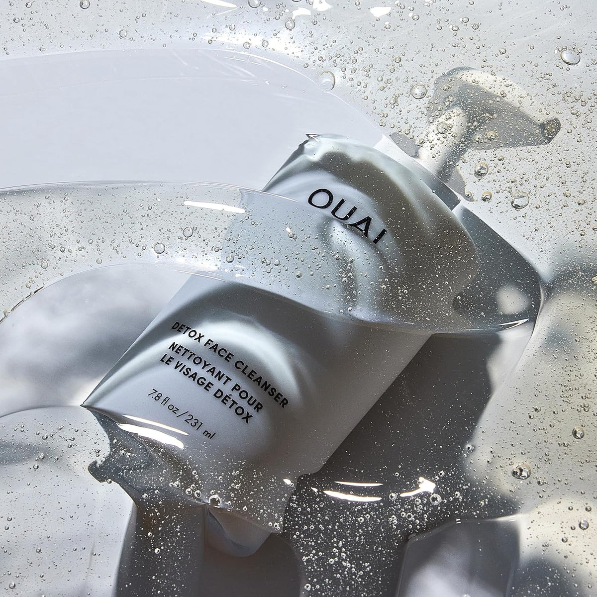 OUAI Limpiador facial Detox \u2013 Lavado facial de limpieza profun...
