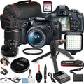 Canon EOS Rebel T7 - Paquete de cámara réflex digital EF-S de 0.709...